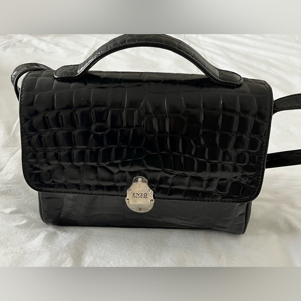 Enzo Anglolini crossbody leather purse - Picture 4 of 12